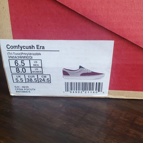 Vans Comfycush Era Tri Tone Men Size 6.5, Women Size 8 - Picture 8 of 8